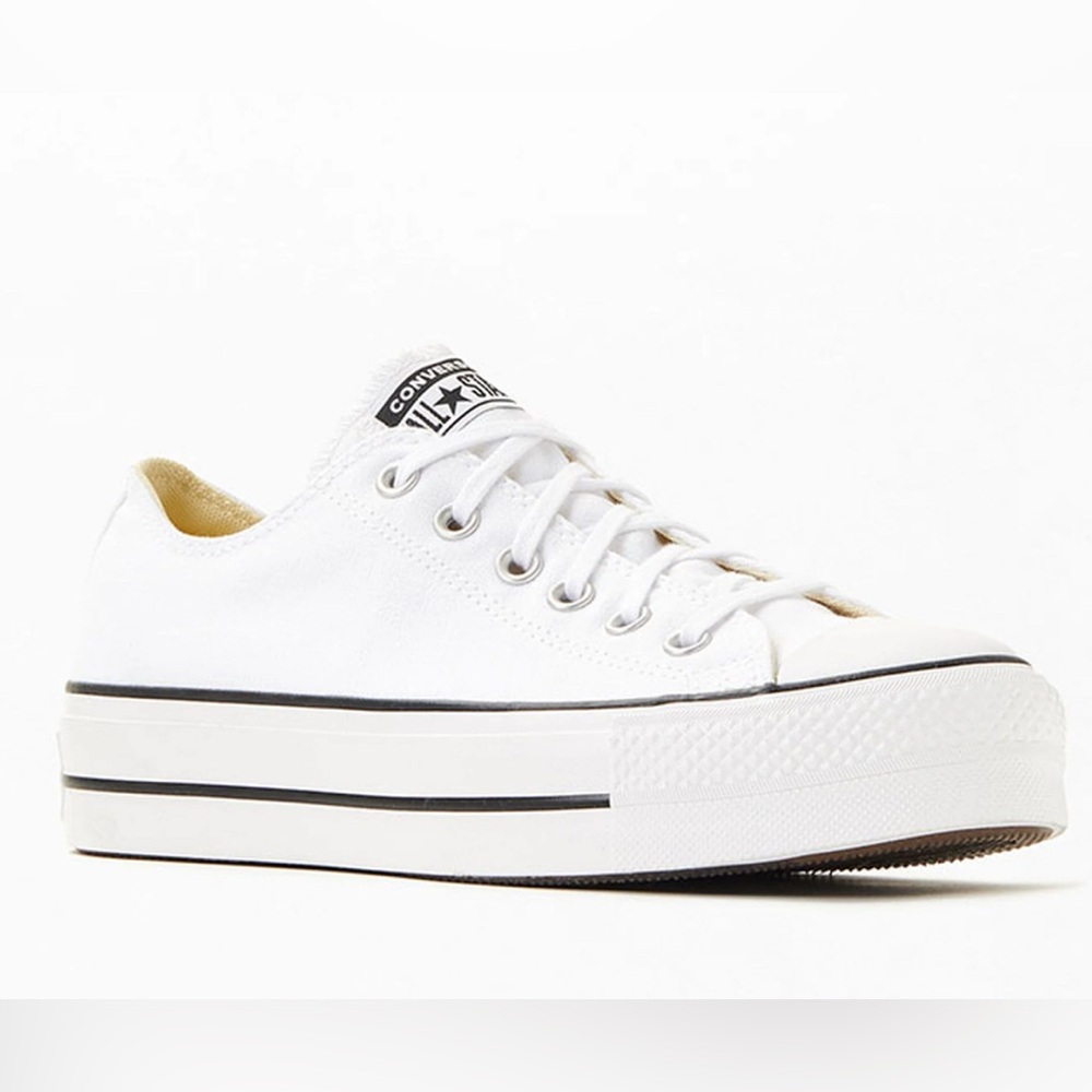 Converse low top platform